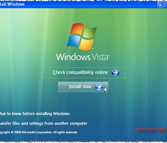 การทำ Dual Boot OS สำหรับ Windows XP และ Vista