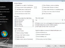 แต่ง Vista ให้เร็ว แรง โดนใจด้วย Ultimate Windows Tweaker