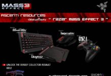 Ascenti Resources ปล่อยแรร์ไอเทม “ Razer Mass Effect 3 ”