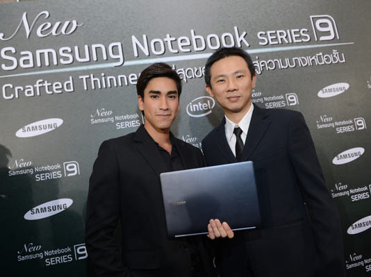 ภาพงานเปิดตัวโน้ตบุ๊คระดับซุปเปอร์คลาส “นิว ซัมซุง โน้ตบุ๊ค ซีรีส์ 9” ภาพงานเปิดตัวโน้ตบุ๊ค “ New Samsung Notebook Series 9 ”