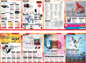 โบรชัวร์ Notebook & Gadget จากโตชิบาประจำเดือน พ.ย. 2555