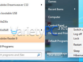 เราจะเปิดใช้งานฟังก์ชัน Hibernate บน Windows7 ได้อย่างไร