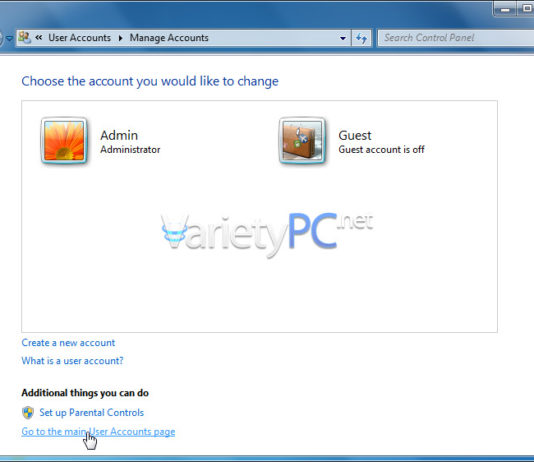 วิธีปิด/เปิดฟังก์ชัน User Account Control บน Windows 7