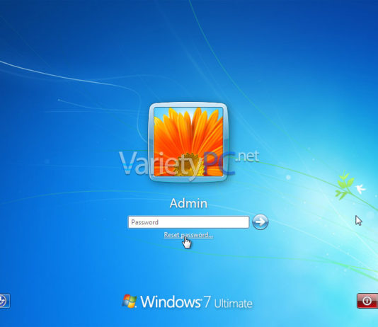 วิธีทำแฟลชไดรว์ให้รีเซ็ตพาสเวิร์ด Windows 7 วิธีทำแฟลชไดรว์ให้รีเซ็ตพาสเวิร์ด Windows 7