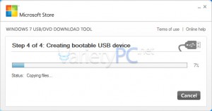 วิธีเขียนไฟล์อิมเมจ Windows 7 ลงดีวีดีหรือแฟลชไดรฟ์