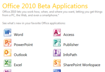 MS Office 2010 Beta ถูกดาวน์โหลดไปแล้ว 1 ล้านครั้ง