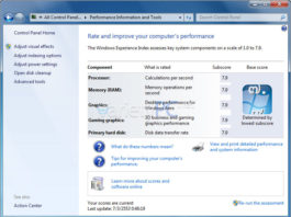 วิธีโกงค่า Performance กับ Windows 7 แบบหน้าด้านๆ