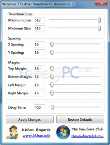 ขยายพรีวิวทาสก์บาร์บน Windows 7 ให้ใหญ่แบบสุดๆกันไปเลย
