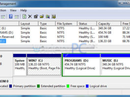 วิธีเปิด Disk Management บน Windows 7 อย่างเซียน วิธีเปิด Disk Management บน Windows 7 อย่างเซียน