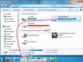 วิธีปักหมุดไดรว์หรือโฟลเดอร์ที่ชื่นชอบไว้ใน Jump List