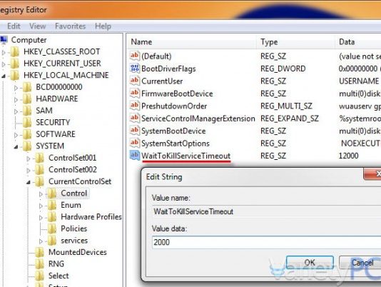 วิธีปรับแต่ง Windows 7 ให้ชัตดาวน์ระบบได้รวดเร็วยิ่งขึ้น วิธีปรับแต่ง Windows 7 ให้ชัตดาวน์ระบบได้รวดเร็วยิ่งขึ้น