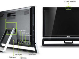 Acer All-in-One Aspire Z5771 Multi Touch Screen Acer All-in-One Aspire Z5771 Multi Touch Screen