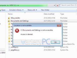 เข้าใช้งาน Documents and Settings ไม่ได้ ทั้งที่ตัวเองเป็นแอดมิน