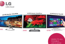 LG ผู้นำเทคโนโลยีจอมอนิเตอร์ นำเสนอจอมอนิเตอร์ 3 รุ่นใหม่