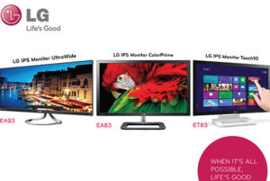 LG ผู้นำเทคโนโลยีจอมอนิเตอร์ นำเสนอจอมอนิเตอร์ 3 รุ่นใหม่