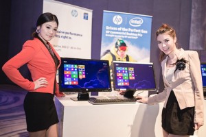 HP All-in-1 และ Desktop PC คอมพิวเตอร์สำหรับธุรกิจ