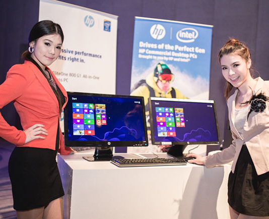 HP All-in-1 และ Desktop PC คอมพิวเตอร์สำหรับธุรกิจ