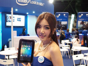 Intel โชว์ผลิตภัณฑ์หลากรุ่นในไทยแลนด์ โมบายล์ เอ็กซ์โป 2013