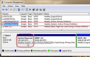 วิธีติดตั้ง Windows 7 - Windows 10 ไม่มี System Reserved