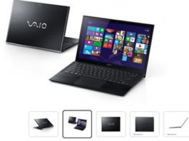 Sony Vaio SVP13227PHB โน๊ตบุ๊คที่เบาบางมาก Sony Vaio SVP13227PHB โน๊ตบุ๊คที่เบาบางมาก