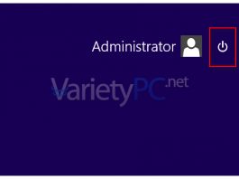 วิธีลบปุ่มชัตดาวน์ออกจาก Start Screen บน Windows 8.1