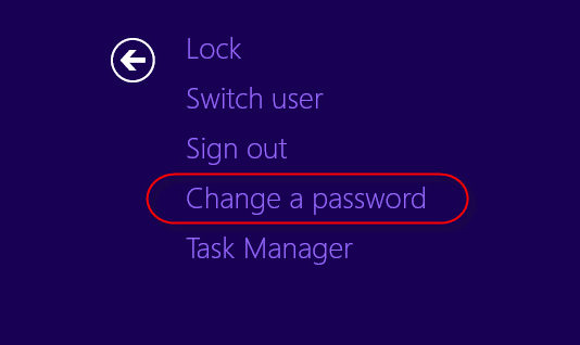 ปุ่ม Change a password ไม่โชว์บนหน้าจอ CTRL+ALT+DEL ปุ่ม Change a password ไม่โชว์บนหน้าจอ CTRL+ALT+DEL