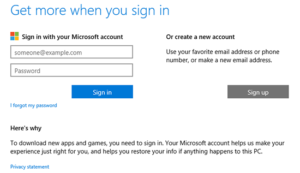 วิธีเปลี่ยน Microsoft Account เป็น Local Account สำหรับ Windows 10