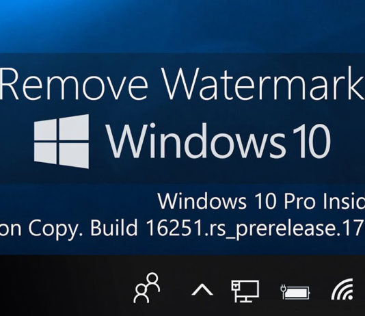 วิธีลบ Watermark บนเดสก์ทอป สำหรับ Windows 10 วิธีลบ Watermark บนเดสก์ทอป สำหรับ Windows 10