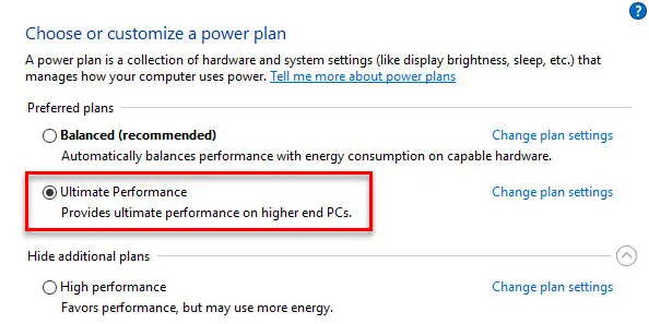 วิธีเพิ่มพลัง Ultimate Performance ให้ระบบ Windows 10