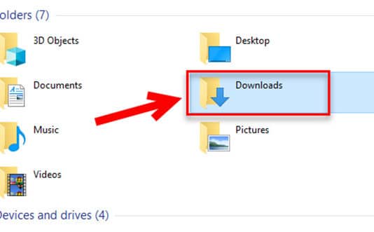 วิธีย้ายโฟลเดอร์ Downloads ไปไว้ไดรฟ์อื่นบน Windows 10