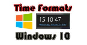 วิธีเปลี่ยนรูปแบบเวลาเป็น 24 ชม.บน Windows 10