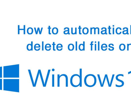 วิธีตั้งค่าลบไฟล์ในโฟลเดอร์ Downloads อัตโนมัติกับ Windows 10 วิธีตั้งค่าลบไฟล์ในโฟลเดอร์ Downloads อัตโนมัติกับ Windows 10