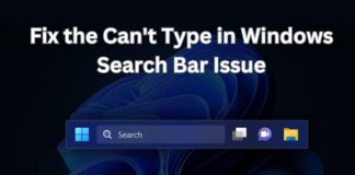 วิธีแก้พิมพ์ข้อความใน Windows Search บน Windows 11 ไม่ได้