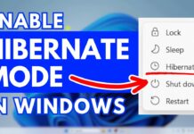 วิธีตั้งค่า Hibernate บน Windows 11 อย่างละเอียด (2025)