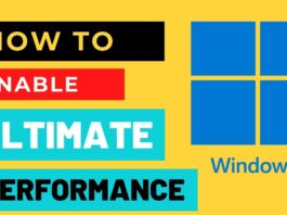 ปลดล็อคโหมด Ultimate Performance บน Windows 11