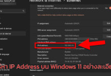 วิธีหา IP Address บน Windows 11 อย่างละเอียด