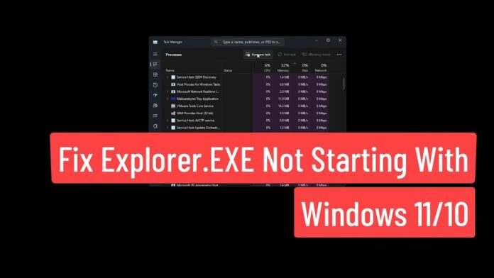 วิธีรีสตาร์ท Windows Explorer (explorer.exe) บน Windows 11