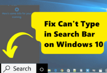 วิธีแก้ปัญหาช่องค้นหา Windows 10 พิมพ์ไม่ได้