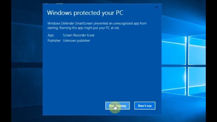 วิธีปิด Windows Protected Your PC ให้รันโปรแกรมได้