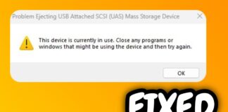 วิธีแก้ปัญหา Problem Ejecting USB mass storage device อย่างถูกต้อง