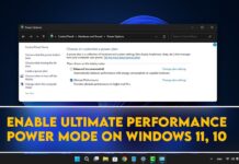 วิธีเพิ่มพลัง Ultimate Performance ให้ระบบ Windows 11