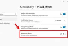 วิธีปิด Animation Effects บน Windows 11 ให้เครื่องลื่นขึ้นทันใจ