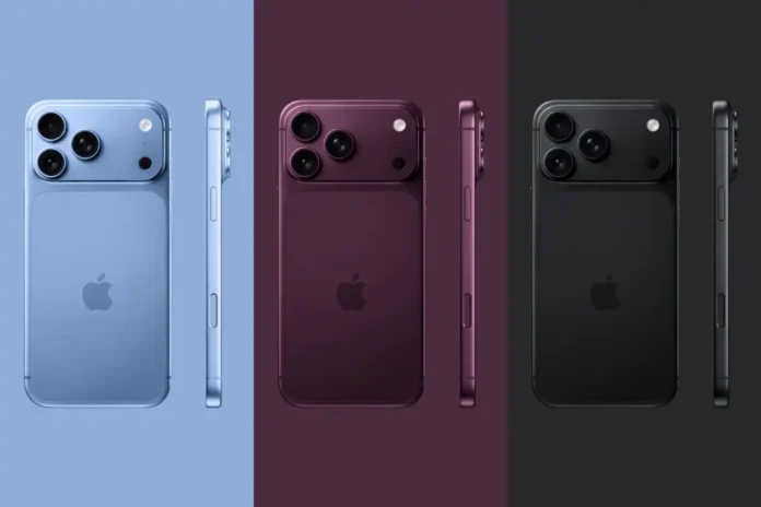 หลุดสี iPhone 18 Pro เฉดแดงไวน์ Dark Cherry และดีไซน์บางเฉียบ