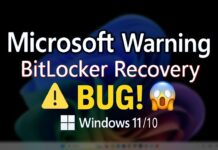 Microsoft ยืนยันพบปัญหา BitLocker Recovery หลังอัปเดตแพตช์ Windows รอบล่าสุด Microsoft ยอมรับ อัปเดต Windows เมษายน 2026 ทำเครื่องค้าง BitLocker