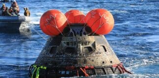 ระบบ Flotation System ยาน Orion กลไกสำคัญช่วยการลงจอดเหนือผิวน้ำ