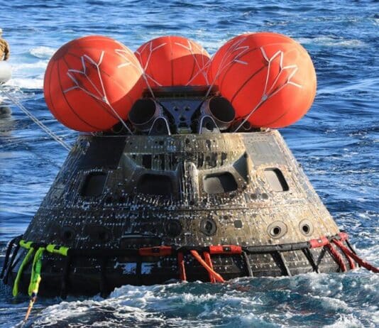 ระบบ Flotation System ยาน Orion กลไกสำคัญช่วยการลงจอดเหนือผิวน้ำ