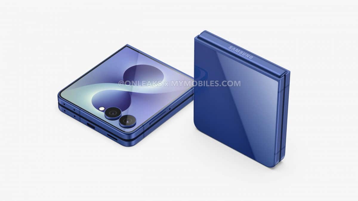 Galaxy Z Flip 8 หลุดเรนเดอร์ ดีไซน์เน้นบางเฉียบ อัปเกรดความพรีเมียม