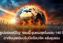 ซูเปอร์เอลนีโญ 2026 เตือนรับมือภัยแล้งรุนแรงและร้อนจัดทำสถิติโลก