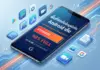 พื้นที่จัดเก็บข้อมูลมือถือ Android เต็ม? รวมวิธีเคลียร์ความจำให้เครื่องกลับมาลื่นไหล ภาพแนวคิด 3D isometric แสดงสมาร์ทโฟน Android บนพื้นหลังดิจิทัล หน้าจอแจ้งคำเตือน " พื้นที่จัดเก็บข้อมูลมือถือ Android เต็ม " แถบ STORAGE 98% มีข้อมูลการใช้งาน 127.8 GB ล้อมรอบด้วยไอคอนแอปพลิเคชันและไฟล์ที่ลอยอยู่มากมาย เช่น รูปภาพ, วิดีโอ