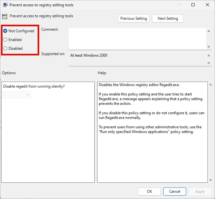 วิธีเปิดปิด Registry Editor ด้วยเครื่องมือ gpedit.msc บน Windows อย่างปลอดภัย
